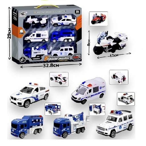 coffret voiture de police
