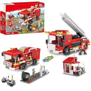 jeu de construction pompier