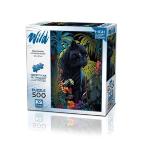 Puzzle Panthère noire 500pcs KSGAMES