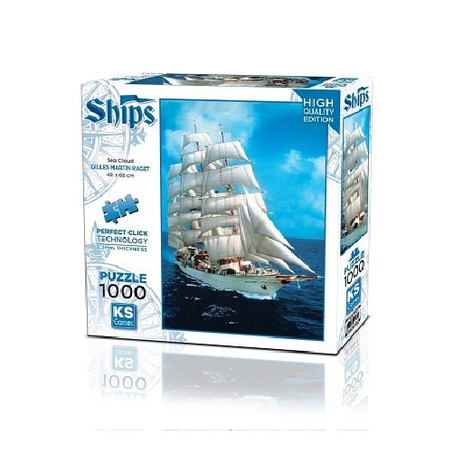 Puzzle 1000pcs Nuages en mer KSGAMES