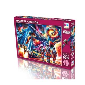 Puzzle 100pcs Cosmos magique KSGAMES