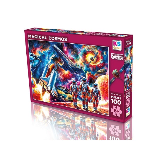 Puzzle 100pcs Cosmos magique KSGAMES