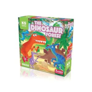 Puzzle 12pcs Forêt des dinosaures KSGAMES