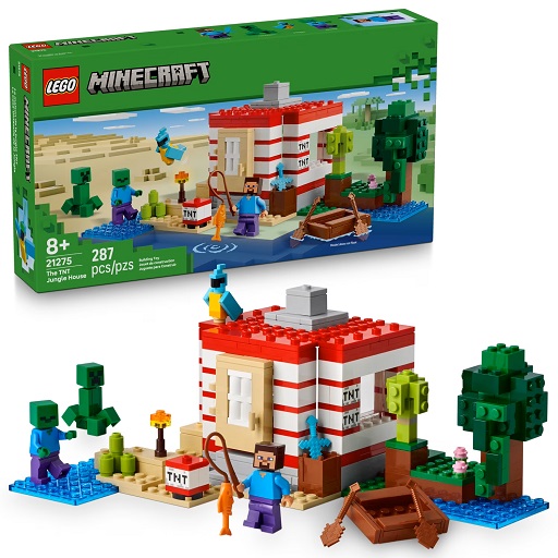 LEGO Minecraft La Maison en TNT de la Jungle