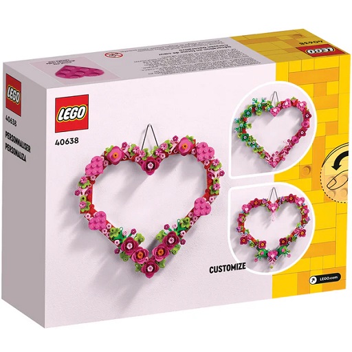 Lego forme de cœur 40638