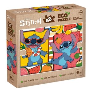 Puzzle eco Stitch 48pcs double face Lisciani