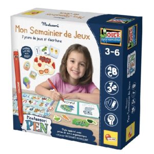 Mon Semainier de Jeux d'Écriture Montessori Lisciani