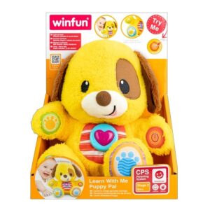 chiot peluche interactif winfun