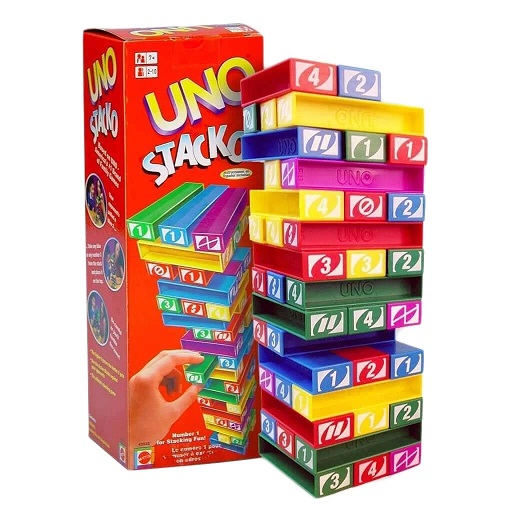 UNO Stacko – Jeu d'Empilement de Blocs
